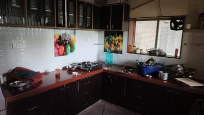 Kitchen Image of 600 Sq.ft 1.5 BHK Builder Floor for rent in Basni Jodhpur for Rs. 15000