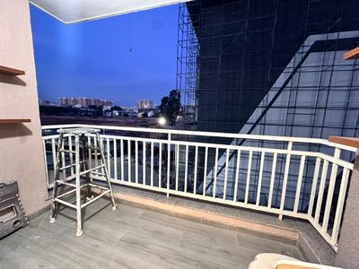 Balcony Image of 781 Sq.ft 2 BHK Apartment / Flat for rent in DSR Highland Greenz, Chikkakannalli Bengaluru for Rs. 47000