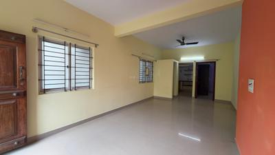 Living Room Image of 950 Sq.ft 1 BHK Apartment / Flat for rent in Jakkur Bengaluru for Rs. 15000