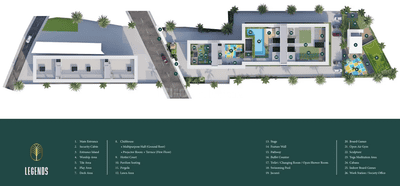 Image of 1065 Sq.ft 2 BHK Apartment / Flat for sale in Ram Palm Drive, Kharadi, Pune for Rs. 8974000