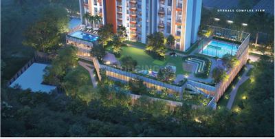 Image of 1303 Sq.ft 3 BHK Apartment / Flat for sale in DTC Skyler, Joka, Kolkata for Rs. 9400000