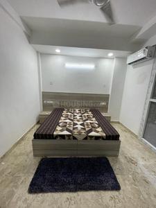 Bedroom Image of 650 Sq.ft 1 RK Builder Floor for rent in Sector 17 Gurgaon for Rs. 23000