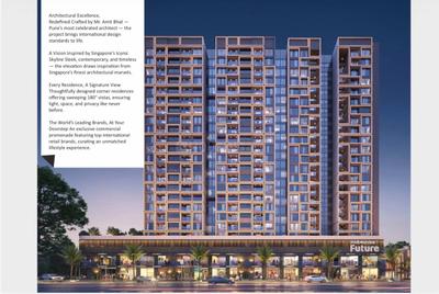Image of 1395 Sq.ft 3 BHK Apartment / Flat for sale in Sai Aishwaryam Future, Punawale, Pune for Rs. 11500000