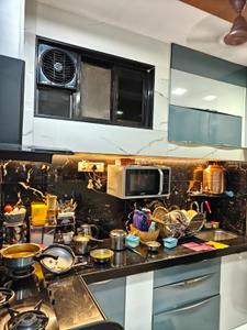 Kitchen Image of 800 Sq.ft 3 BHK Independent House for sale in Kandivali West Mumbai for Rs. 12000000