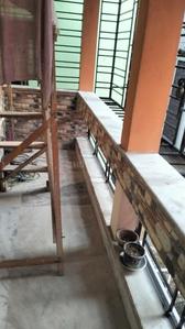 Balcony Image of 1500 Sq.ft 3 BHK Apartment / Flat for rent in Dum Dum Kolkata for Rs. 17000