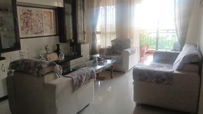 Living Room Image of 1500 Sq.ft 3 BHK Apartment / Flat for sale in Nyati Evara, Undri Pune for Rs. 12000000