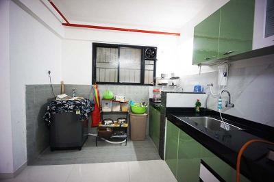 Kitchen Image of 933 Sq.ft 2 BHK Apartment / Flat for sale in Kohinoor Courtyard One, Wakad Pune for Rs. 10600000