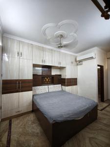Bedroom Image of 1800 Sq.ft 3 BHK Builder Floor for rent in Ashok Nagar New Delhi for Rs. 60000
