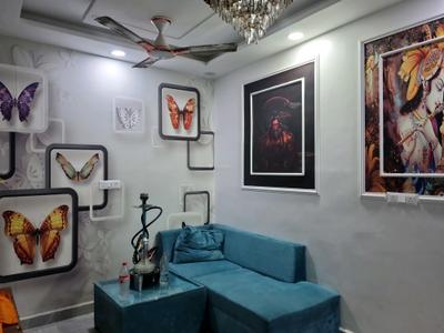 Living Room Image of 630 Sq.ft 2 BHK Builder Floor for rent in Dwarka Mor New Delhi for Rs. 23500