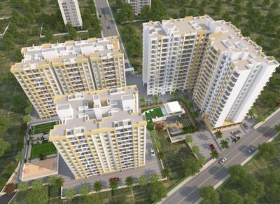 Image of 873 Sq.ft 2 BHK Apartment / Flat for sale in Abhimaan Vishwa, Chikhali, Pune for Rs. 4600000