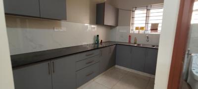 Kitchen Image of 650 Sq.ft 1 BHK Apartment / Flat for rent in Koramangala Bengaluru for Rs. 37000