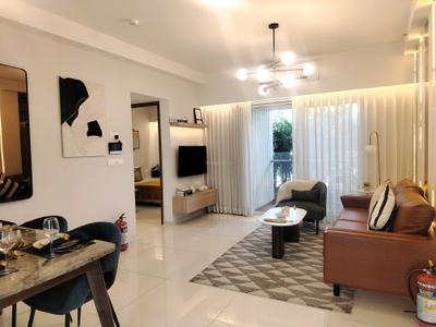 Living Room Image of 1200 Sq.ft 2 BHK Apartment / Flat for sale in Godrej Aqua Vista, Mundhwa Pune for Rs. 8600000