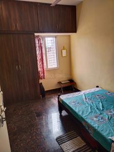 Bedroom Image of 700 Sq.ft 1 BHK Apartment / Flat for rent in Begumpet Hyderabad for Rs. 15000