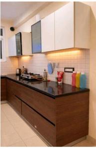 Kitchen Image of 1650 Sq.ft 3 BHK Apartment / Flat for rent in Maxxus Elanza, PR7 Airport Road Zirakpur for Rs. 28000