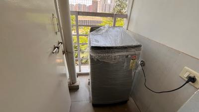 Balcony Image of 818 Sq.ft 2 BHK Apartment / Flat for rent in Adani Aangan, Shantigram Ahmedabad for Rs. 27000