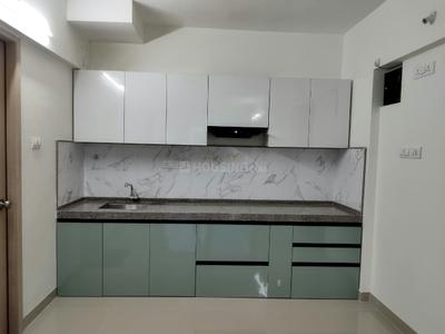 Kitchen Image of 550 Sq.ft 1 BHK Apartment / Flat for rent in Kumar Pebble Park, Hadapsar Pune for Rs. 28000