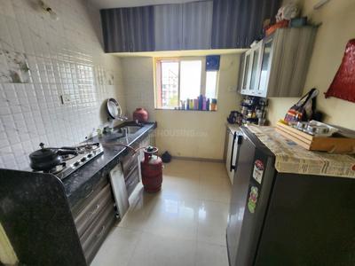 Kitchen Image of 600 Sq.ft 1 BHK Apartment / Flat for sale in Bhugaon Pune for Rs. 3700000