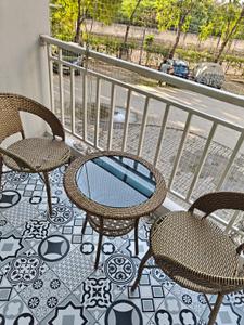 Balcony Image of 1270 Sq.ft 2 BHK Apartment / Flat for sale in Godrej Garden City, Jagatpur Ahmedabad for Rs. 7300000