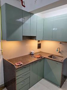 Kitchen Image of 420 Sq.ft 1 BHK Apartment / Flat for rent in Puraniks Tokyo Bay, Kasarvadavali Thane for Rs. 15999