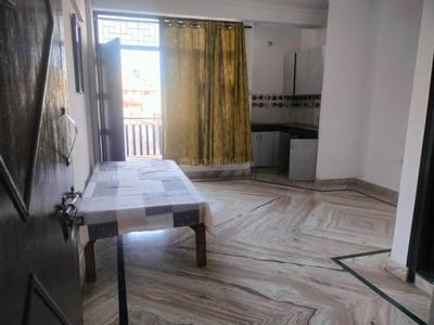 Hall Image of 500 Sq.ft 1 BHK Apartment / Flat for rent in Maidan Garhi New Delhi for Rs. 12000
