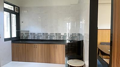 Kitchen Image of 1200 Sq.ft 2 BHK Apartment / Flat for sale in Vardhaman Tower, Dombivli East Thane for Rs. 6700000