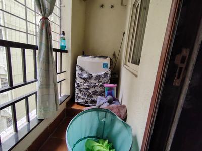 Balcony Image of 1100 Sq.ft 2 BHK Apartment / Flat for rent in Nyati Ambience, Mohammed Wadi Pune for Rs. 24000