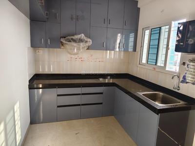 Kitchen Image of 948 Sq.ft 3 BHK Apartment / Flat for rent in A Singapore Life City The Utopia, Gotal Pajri Nagpur for Rs. 22000