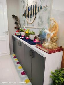 Kitchen Image of 1650 Sq.ft 3 BHK Apartment / Flat for rent in Omaxe The Palace, Gomti Nagar Lucknow for Rs. 59000