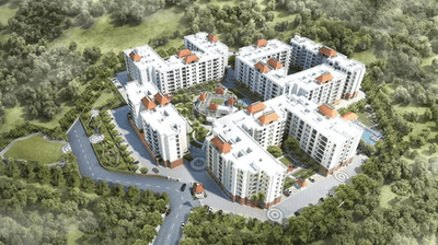 Image of 1348 Sq.ft 3 BHK Apartment / Flat for sale in Akshaya Republic, Kovur, Chennai for Rs. 11600000