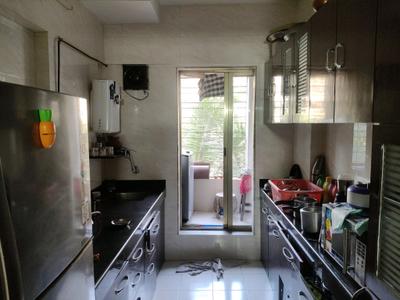 Kitchen Image of 585 Sq.ft 1 BHK Apartment / Flat for sale in Srishti Mayuresh Srishti, Bhandup West Mumbai for Rs. 10400000