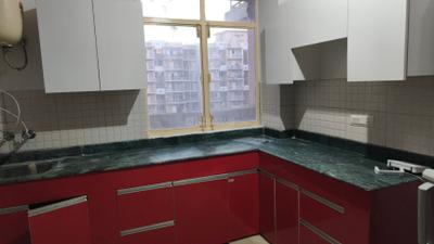Kitchen Image of 745 Sq.ft 2 BHK Apartment / Flat for sale in Breez Global Heights, Sector 33 Sohna for Rs. 5500000