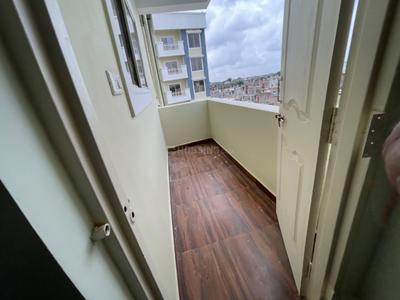 Balcony Image of 980 Sq.ft 3 BHK Apartment / Flat for rent in Harshit Lifestyle, Ayodhya Bypass Bhopal for Rs. 16600