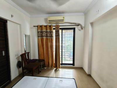 Bedroom Image of 630 Sq.ft 1 BHK Apartment / Flat for rent in Raunak Heights, Kasarvadavali Thane for Rs. 15890