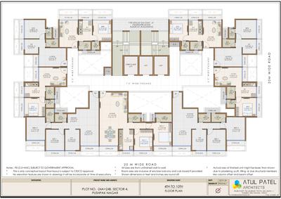 Image of 1245 Sq.ft 2 BHK Apartment / Flat for sale in Precious Krishna Hills, Panvel, Navi Mumbai for Rs. 7800000