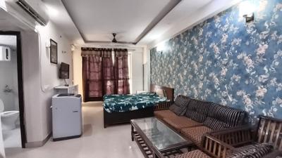 Bedroom Image of 494 Sq.ft 1 RK Apartment / Flat for rent in Logix Blossom Zest, Sector 143 Noida for Rs. 22750