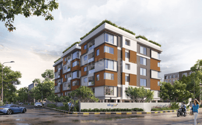 Image of 1590 Sq.ft 3 BHK Apartment / Flat for sale in Vibrant Ishana, Thiruvanmiyur, Chennai for Rs. 31800000