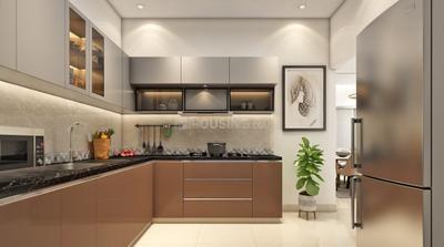 Kitchen Image of 1483 Sq.ft 3 BHK Apartment / Flat for sale in Nu Tech Central Park , Iyyappanthangal Chennai for Rs. 14800000