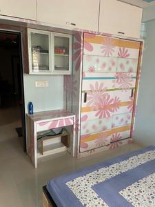 Bedroom Image of 850 Sq.ft 2 BHK Apartment / Flat for rent in Ayushyaman Elegance, Ghatlodiya Ahmedabad for Rs. 25000