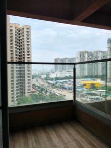 Living Room Image of 855 Sq.ft 2 BHK Apartment / Flat for rent in VTP Aethereus Phase 2, Mahalunge Pune for Rs. 27000