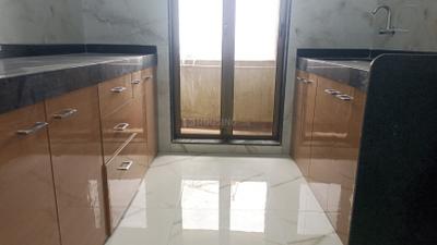 Kitchen Image of 510 Sq.ft 1 BHK Apartment / Flat for rent in Kasarvadavali Thane for Rs. 18500