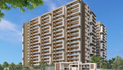 Image of 1555 Sq.ft 3 BHK Apartment / Flat for sale in Solitaire Unity, Kondapur, Hyderabad for Rs. 14400000