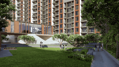 Image of 800 Sq.ft 2 BHK Apartment / Flat for sale in Rama Krystal One Phase IV, Moshi, Pune for Rs. 6000000