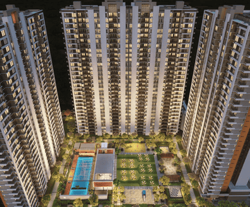 Image of 1250 Sq.ft 3 BHK Apartment / Flat for sale in Paras Rahul Downtown Phase II, Punawale, Pune for Rs. 12500000