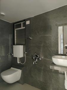 Common Bathroom Image of 900 Sq.ft 2 BHK Apartment / Flat for sale in Majesty Olympus Towers, Vasai East Vasai for Rs. 5516500