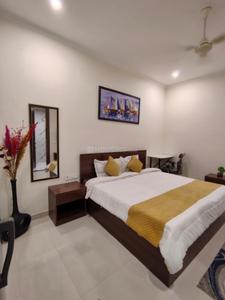 Bedroom Image of 650 Sq.ft 1 RK Builder Floor for rent in Sector 51 Gurgaon for Rs. 23000