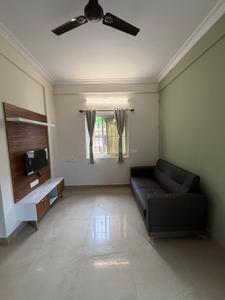 Hall Image of 650 Sq.ft 1 BHK Apartment / Flat for rent in Mahadevapura Bengaluru for Rs. 24999