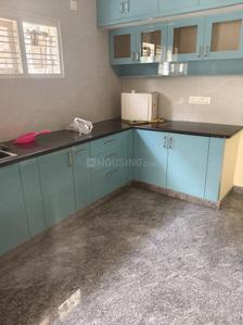Kitchen Image of 1300 Sq.ft 2 BHK Builder Floor for rent in Ullalu Bengaluru for Rs. 30000