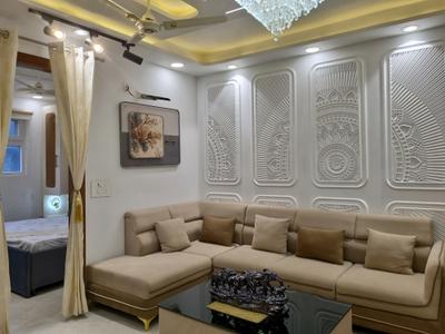 Living Room Image of 874 Sq.ft 3 BHK Apartment / Flat for sale in Dwarka Mor New Delhi for Rs. 5600000