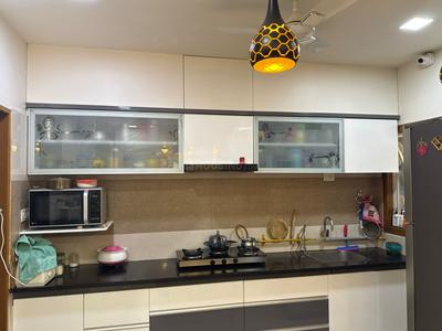 Kitchen Image of 2230 Sq.ft 3 BHK Apartment / Flat for rent in ACME Aditya Antrix, Chandkheda Ahmedabad for Rs. 37000