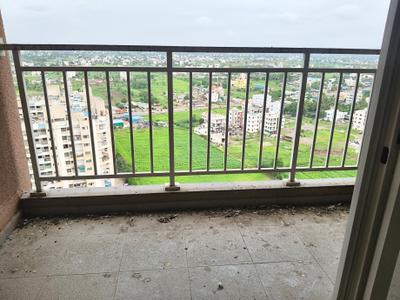 Balcony Image of 1000 Sq.ft 3 BHK Apartment / Flat for sale in Sarthak Optima Heights, Wagholi Pune for Rs. 6000000